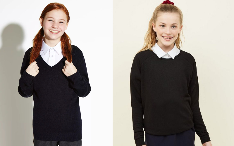 Black School Sweater In Bhandara