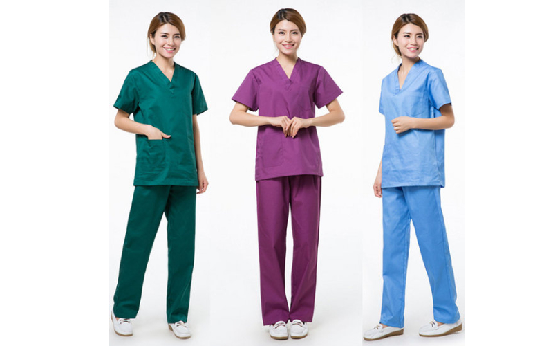 Hospital Scrubs In China