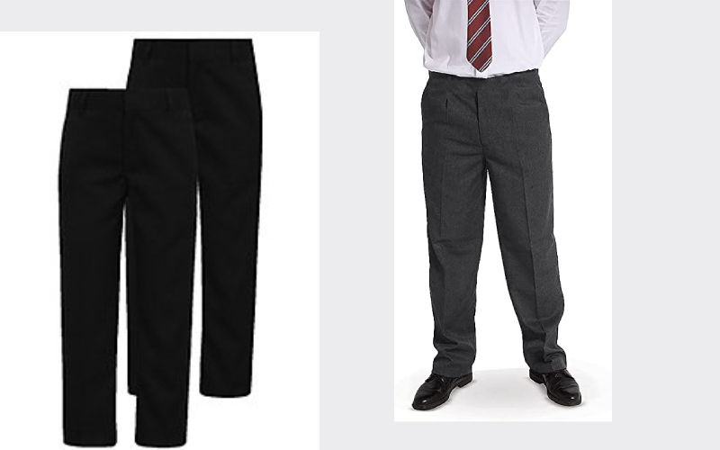 Top 61+ black school pants latest - in.eteachers