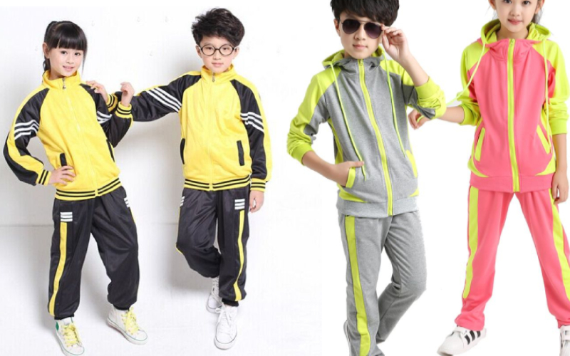School Tracksuit In China